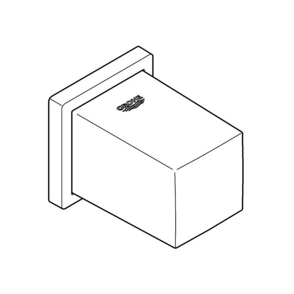 Zdjęcie Kolanko przyłączeniowe ścienne 27704000 Grohe Essentials Cube