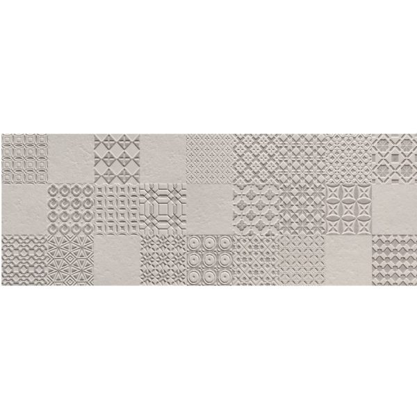 Zdjęcie Dekor ścienny Tubądzin Integrally Grey 32,8×89,8cm DS-01-212-0328-0898-1-019