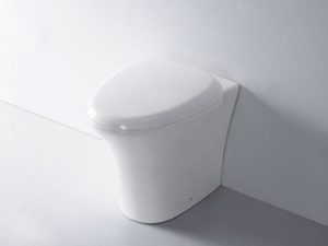 Miska WC stojąca + deska wolnoopadająca Bathco Ibiza 4502