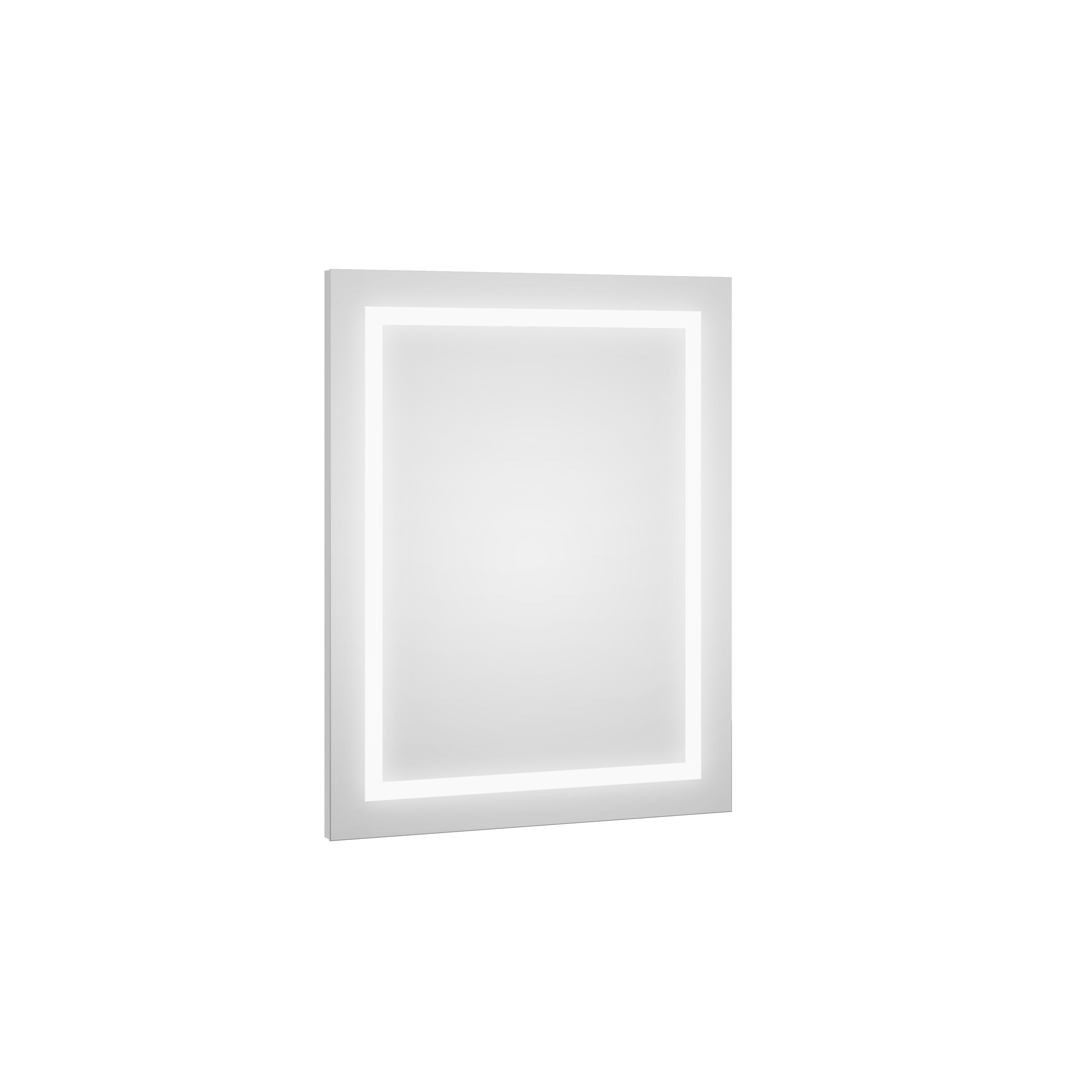 Lustro Defra DOT LED L60/80 Biały Połysk 60×80×2,9 cm 217-L-06001