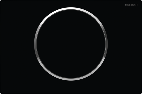 Zdjęcie Przycisk uruchamiający Geberit Sigma10 czarny/chrom błyszczący 115.758.KM.5
