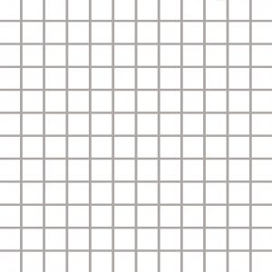 Mozaika ścienno-podłogowa Paradyż Albir Bianco 30x30 (2,3x2,3)
