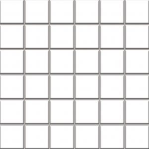 Mozaika ścienno-podłogowa Paradyż Altea Bianco 30x30 (4,8x4,8)