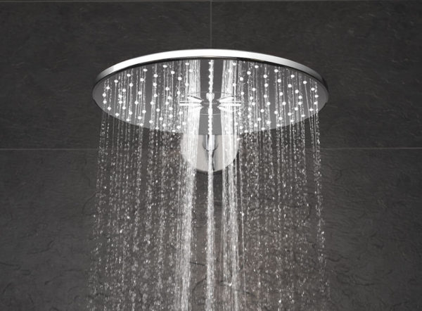 Zdjęcie Deszczownica, 2 strumienie, z ramieniem prysznicowym 26475A00 Grohe Rainshower 310 SmartActive