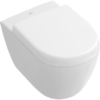 Zdjęcie Miska WC wisząca Compact bez kołnierza wewnętrznego + uszczelka wygłuszająca GRATIS 5606R001+X09A Villeroy&Boch Subway 2.0