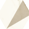 Zdjęcie Hexagon C Paradyż Calacatta Mat 17,1×19,8cm