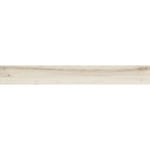 Płytka podłogowa deskopodobna Tubądzin 179,8x23 cm Wood Craft Ehite STR