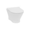Zdjęcie Miska WC podwieszana Rimless z deską wolnoopadającą SLIM (zestaw) Roca Nexo 53,5×36 cm biały A34H64L000