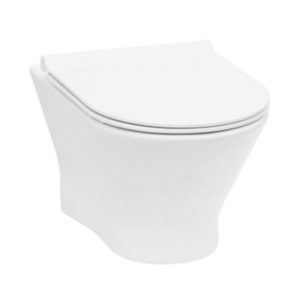 Miska WC podwieszana Roca Nexo 36x53.5 cm Rimless A34664L000