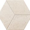 Zdjęcie Mozaika ścienna Tubądzin 19,8×22,6 cm Vestige Beige STR MS-01-223-0198-0226-1-031