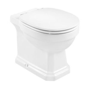 Miska WC Rimless stojąca o/podwójny Roca Carmen 37x56 cm, biała A3440A9000