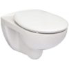 Zdjęcie Miska WC podwieszana Rimless Roca Victoria 37×54 cm, biała A346393000