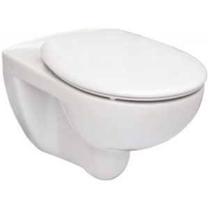 Miska WC podwieszana Rimless Roca Victoria 37x54 cm, biała A346393000