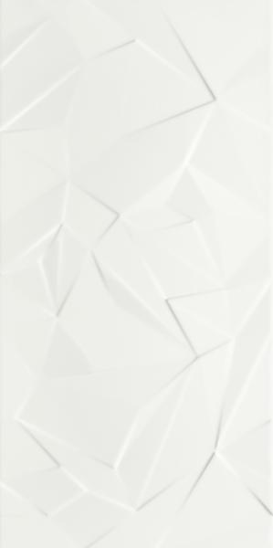 Płytka ścienna Paradyż Synergy Bianco B STR 30x60 cm