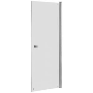 Drzwi do wnęki prysznicowej powłoką MaxiClean, profile aluminiowe chromowane Roca Capital 195x90 cm AM4709012M