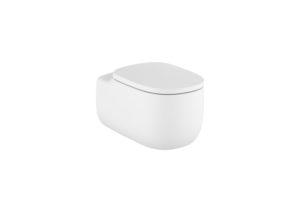 Miska WC podwieszana Rimless Roca Beyond 58x39,5 cm biały matowy A3460B7620