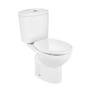 Miska WC o/poziomy do kompaktu WC Roca Victoria 37x66,5 cm biały A342392000