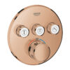 Zdjęcie Podtynkowa bateria termostatyczna do obsługi trzech wyjść wody warm sunset 29121DA0 Grohe Grohtherm SmartControl
