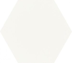 Paradyż Shiny Lines Bianco Heksagon Gres SZKL. MAT. 19,8 x 17,1 cm