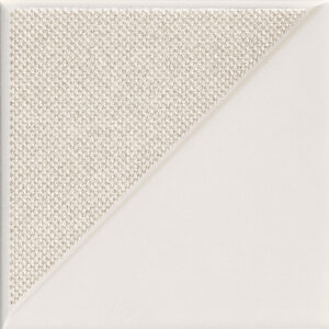 Dekor ścienny Tubądzin Reflection White 2 14,8x14,8 cm