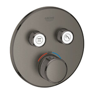 Bateria termostatyczna do obsługi dwóch wyjść wody Grohe Grohtherm SmartControl brushed hard graphite 29119AL0