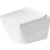 Zdjęcie Miska WC wisząca Duravit Viu Compact Rimless 48×36,5 cm biały 2573090000