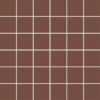 Zdjęcie Mozaika cięta Paradyż Modernizm Brown K.4,8×4,8 29,8×29,8 cm