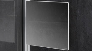 Ruchome lustro Mirror Huppe Select+ srebrny matowy SL2301087