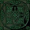 Zdjęcie Płytka ścienna Dekor Tubądzin Tinta Green 14,8×14,8 cm
