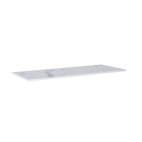 Zdjęcie Blat Marmur Elita Calacatta 140(70+70)x49,4×2 cm white mat 167806