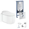Zdjęcie GROHE Sensia Arena Toaleta myjąca + Stelaż Grohe Rapid SLX + Zestaw do spłukiwania automatycznego 39354SH1+39598000+46944001