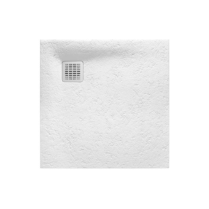 Brodzik kompozytowy kwadratowy Roca Terran STONEX® 1000x1000 mm biały AP1033E83E801100