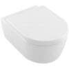 Zdjęcie Miska WC wisząca + deska wolnoopadająca Villeroy & Boch Avento Combi-Pack CeramicPlus Weiss Alpin 5656HRR1