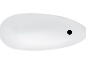 Wanna wolnostojąca Besco Keya 165x70 cm biały WMD-165-KBW