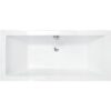 Zdjęcie Wanna wolnostojąca przyścienna Besco Vena 170×75 cm biały WKVE-170-WS