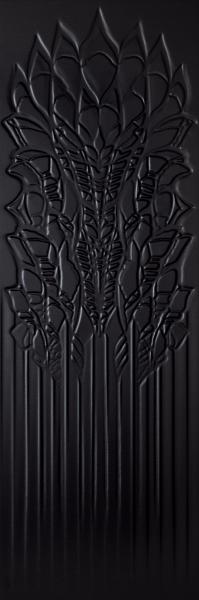 Płytka ścienna Paradyż Cold Crown Black Struktura 39,8x119,8 cm