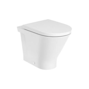 Miska WC stojąca Rimless przyścienna Roca Gap 35.5x54 cm biały A3470N7000