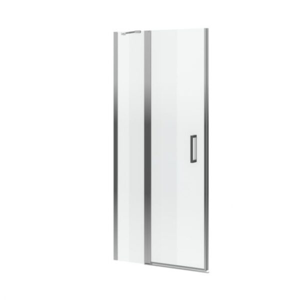 Zdjęcie Drzwi wnękowe wahadłowe pojedyncze ze ścianką stałą Excellent Mazo 90×195 cm KAEX.3025.1S.9000.LP+ KAEX.3025.1D.0538.LP