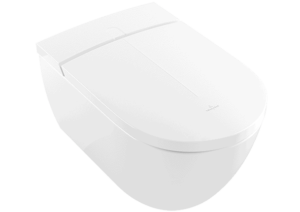 Miska WC myjąca bezrantowa Villeroy & Boch ViClean owalna 38,5 x 59,5 cm Weiss Alpin CeramicPlus V0E100R1