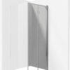 Zdjęcie Drzwi Prysznicowe 90 cm – składane z powłoką szkło totalwhite KTSX041P Deante Kerria Plus
