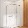 Zdjęcie Kabina prysznicowa kwadratowa szkło transparentne z powłoką 90×90 cm KTJ_041P Deante Jasmin Plus