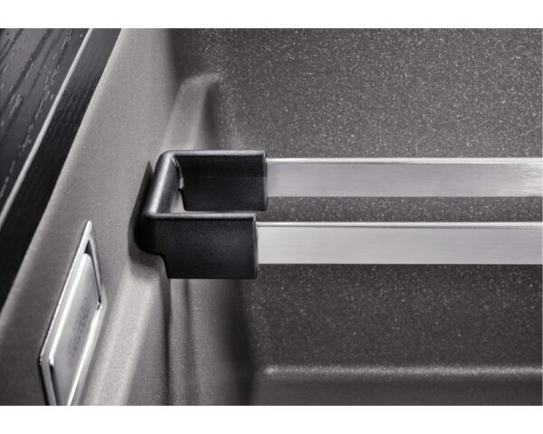 Zdjęcie Zlewozmywak granitowy Blanco Etagon 500-U Silgranit 53x46cm antracyt, InFino, szyny 522227