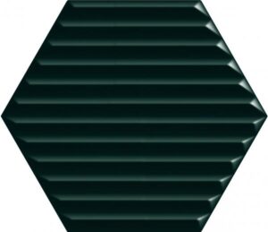 Płytka ścienna Paradyż Intense tone Green Heksagon STR B 19,8x17,1 cm (p)