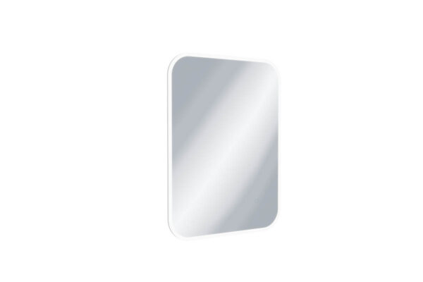 Zdjęcie Lustro prostokątne LED w ramie 80×60 cm Excellent Lumiro biały DOEX.LU080.060.AC