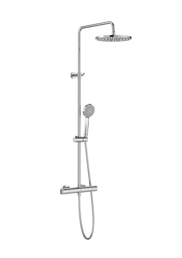 Zdjęcie Zestaw prysznicowy kolumna prysznicowa Roca Victoria-T z baterią termostatyczną prysznicową A5A2F18C00