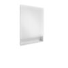 Zdjęcie Szafka wisząca z lustrem 50×90 cm Defra NAS Lupo biały laminat 190-E-05003