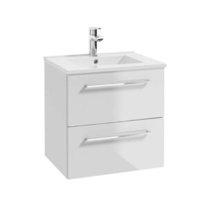 Zestaw łazienkowy szafka+umywalka 50x50 cm Defra NAS Metro biały 190-D-05050+1730