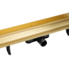 Zdjęcie Odpływ liniowy przyścienny 80 cm Laveo Basso złoty COB_G81D