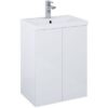 Zdjęcie Zestaw meblowy szafka z umywalką 50,6 cm Elita Kido 2D biały połysk 169098