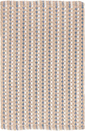 Kleine Wolke Loop - ręcznie tkany Dywan kąpielowy beżowy 70x120 cm nić szenilowa 9173226225